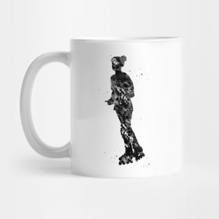 Roller skating girl Mug